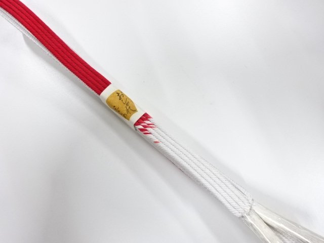 未使用品　正絹　手組帯締め